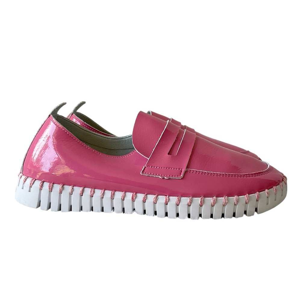 Ilse Jacobsen Tulip Penny Loafer in Soft Rose EU Size 38/ US Size 7.5/8